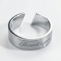 The World Is Yours Open Ring