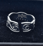 Wave Open Ring - Viennajewel