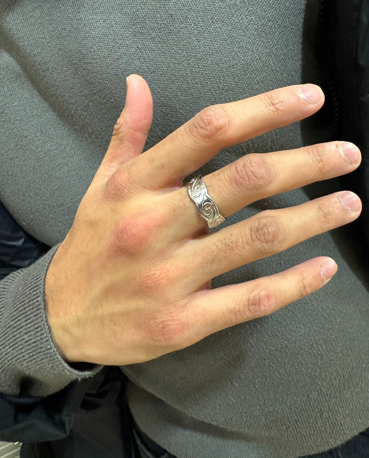 Wave Open Ring - Viennajewel