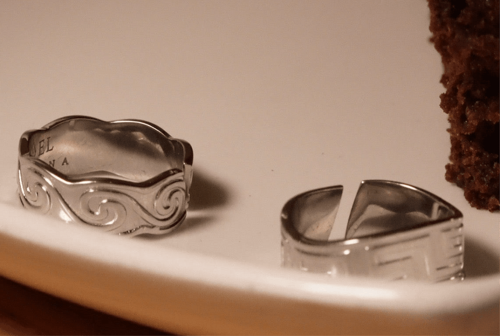 Wave Open Ring - Viennajewel